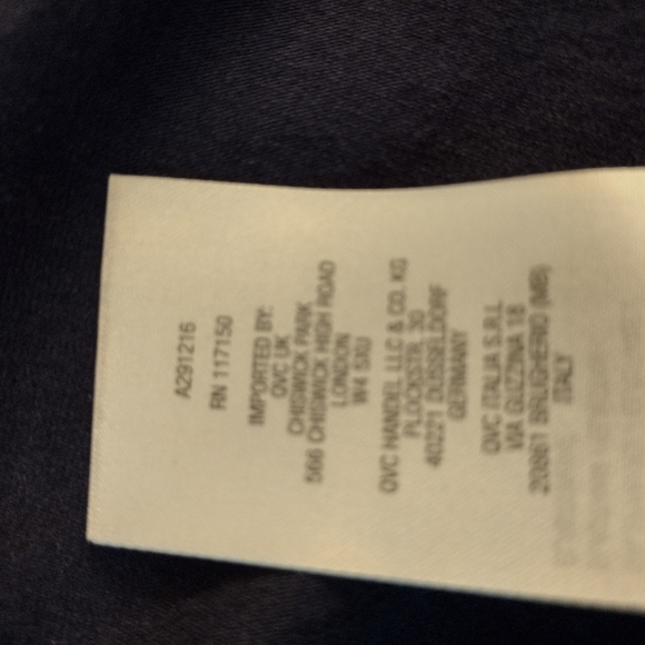 Belle By Kim Gravel 3XL Navy Blue - Picture 5 of 5